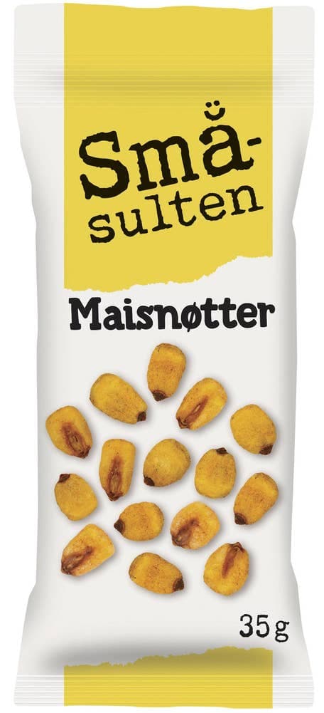 Småsulten Maisnøtter 35 g