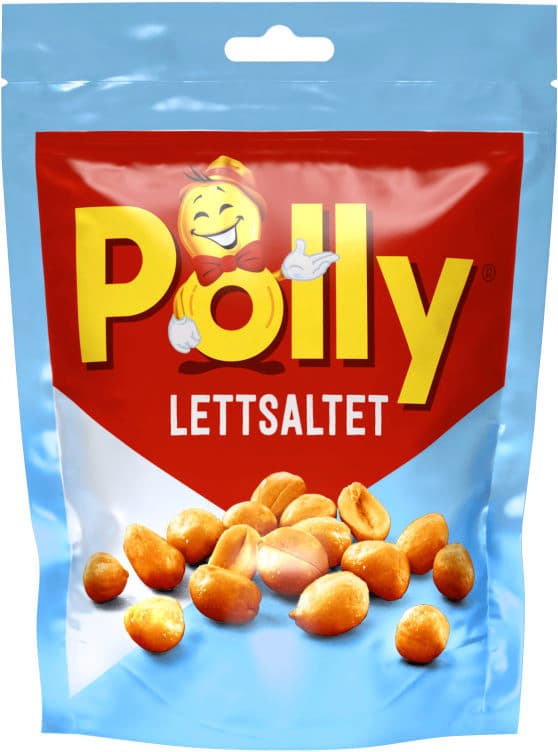 Peanøtter Lettsaltet 275g Polly