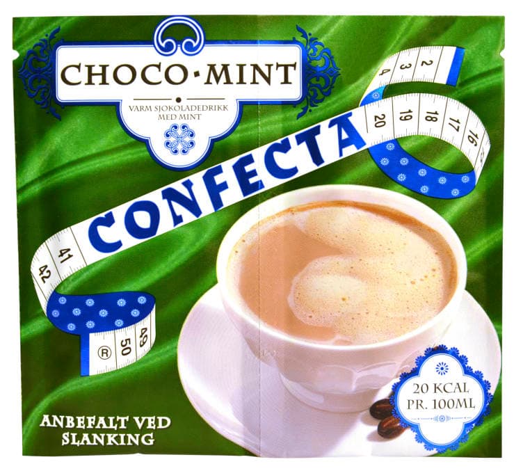 Choco-Mint Lavkalori 2pos Confecta 2 stk