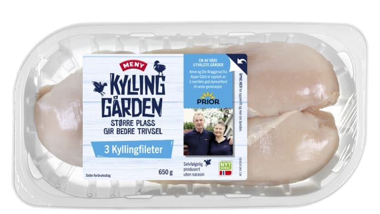 Kyllingfilet 650g Kyllinggården