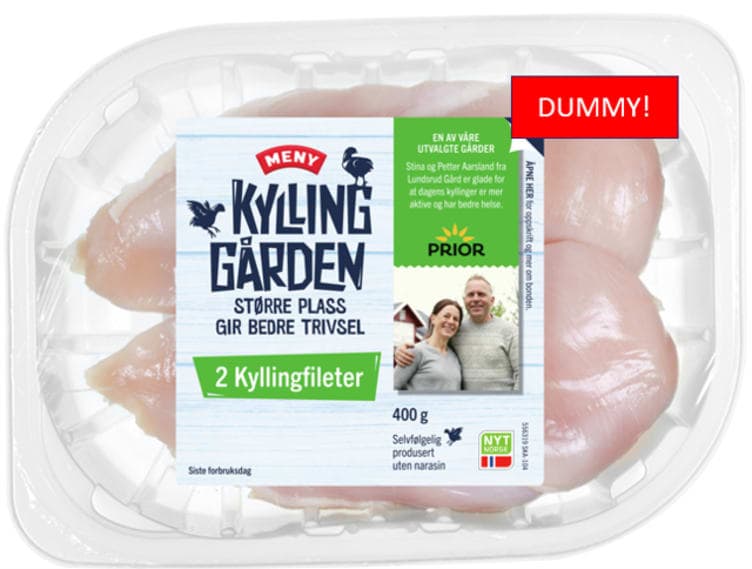 Kyllingfilet 425g Kyllinggården
