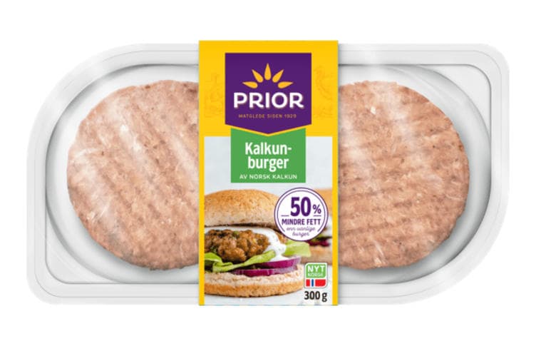 Kalkunburger 300g Prior
