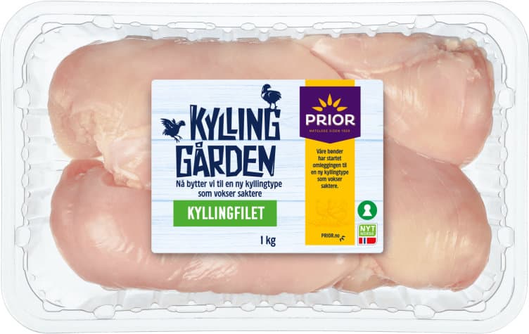 Kyllingfilet 1kg Kyllinggården