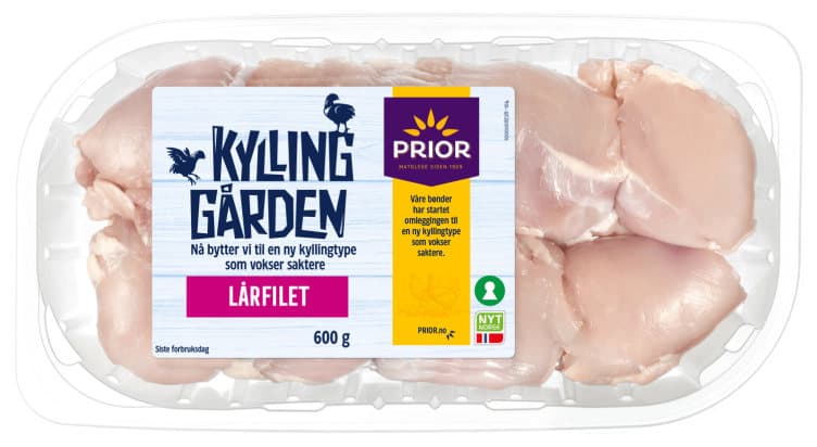 Kylling Lårfilet 600g Kyllinggården