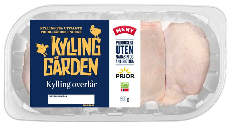Kylling Overlår 600g Kyllinggården