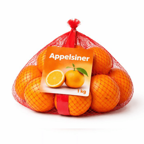 Appelsin Økologisk 1kg nett