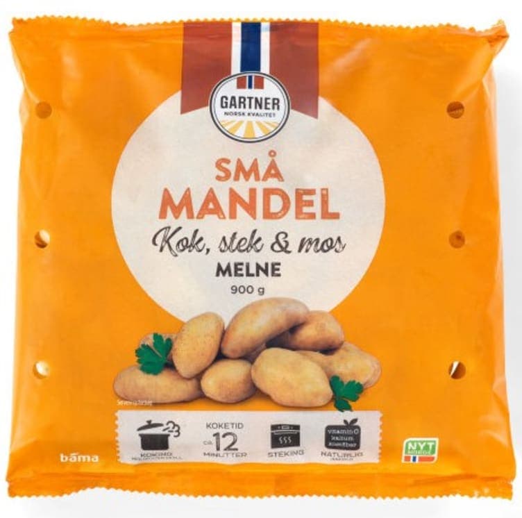 Potet Små 900g Mandel