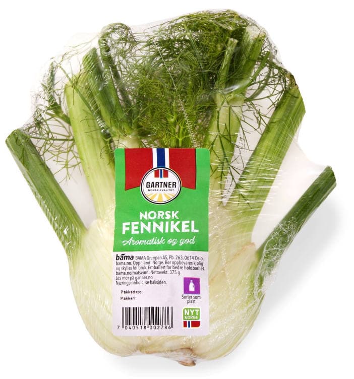 Fennikel Filmet stykk 375 g
