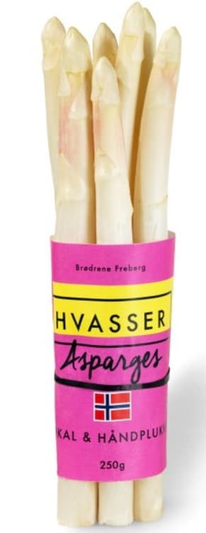 Asparges 250g Hvit Bunt Norsk