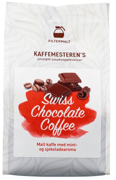Swiss Chocolate Coffee Finmalt 200g Kaffemester'n