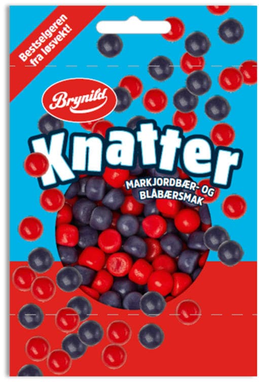 Knatter Skogsbær 80g Brynild