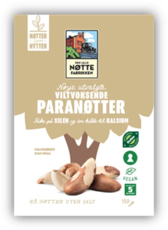 Paranøtter 150g Dln