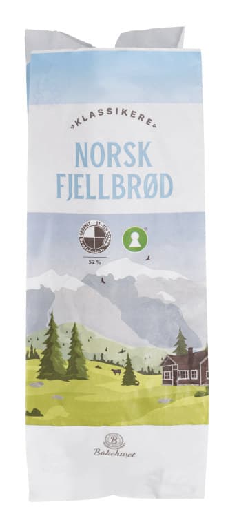 Norsk Fjellbrød 750g Bakehuset
