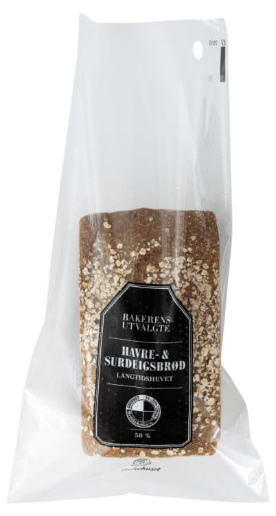 Havre&Surdeigsbrød 530g Bakerens Utvalgte