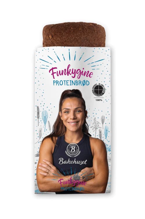 Proteinbrød Funkygine 500g Bakehuset