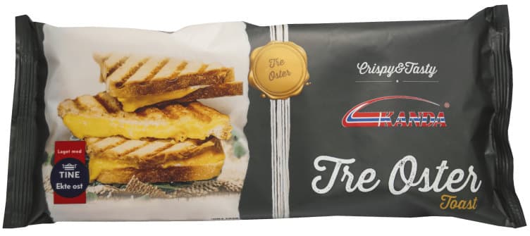 Toast 3oster 166g Kanda