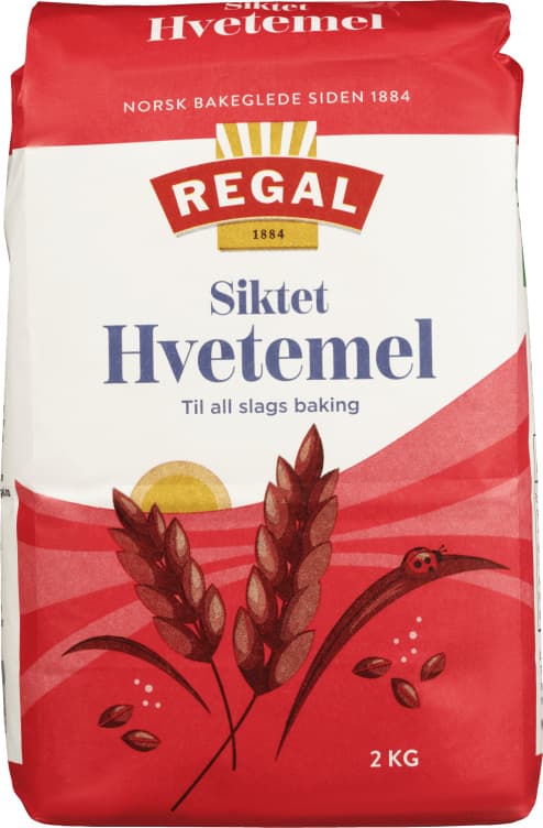 Hvetemel Siktet 2kg Regal