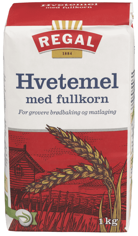 Regal Fullkorn Hvetemel 1kg