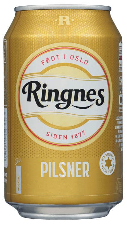 Ringnes Pilsner 0,33l boks