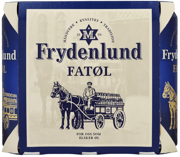 Frydenlund Fatøl 0,5lx6 boks 3000 ml