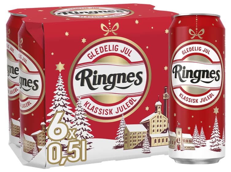 Ringnes Juleøl 0,5lx6 boks