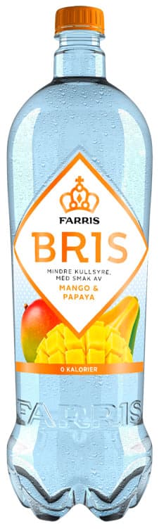 Farris Bris Mango & Papaya 1,5l flaske