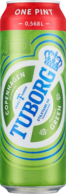 Tuborg Grøn Pint 0,568l boks