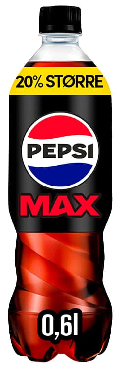 Pepsi Max 0,6l flaske