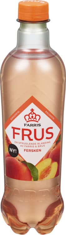 Farris Frus Fersken 0,5l flaske