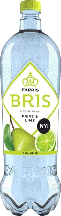 Farris Bris Pære & Lime 1,5l flaske