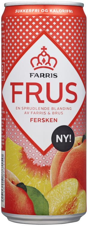 Farris Frus Fersken 0,33l boks