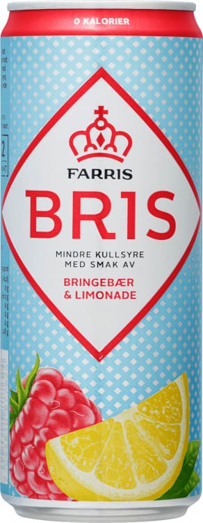 Farris Bris Bringebær & Limonade 0,33l boks