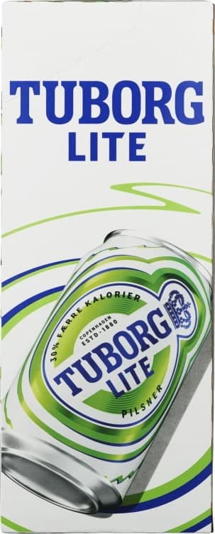 Tuborg Lite 0,33lx10 boks 3300 ml
