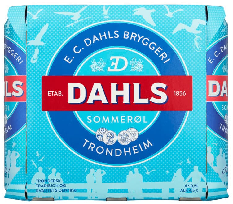 Dahls Sommerøl 0,5lx6 boks 3000 ml