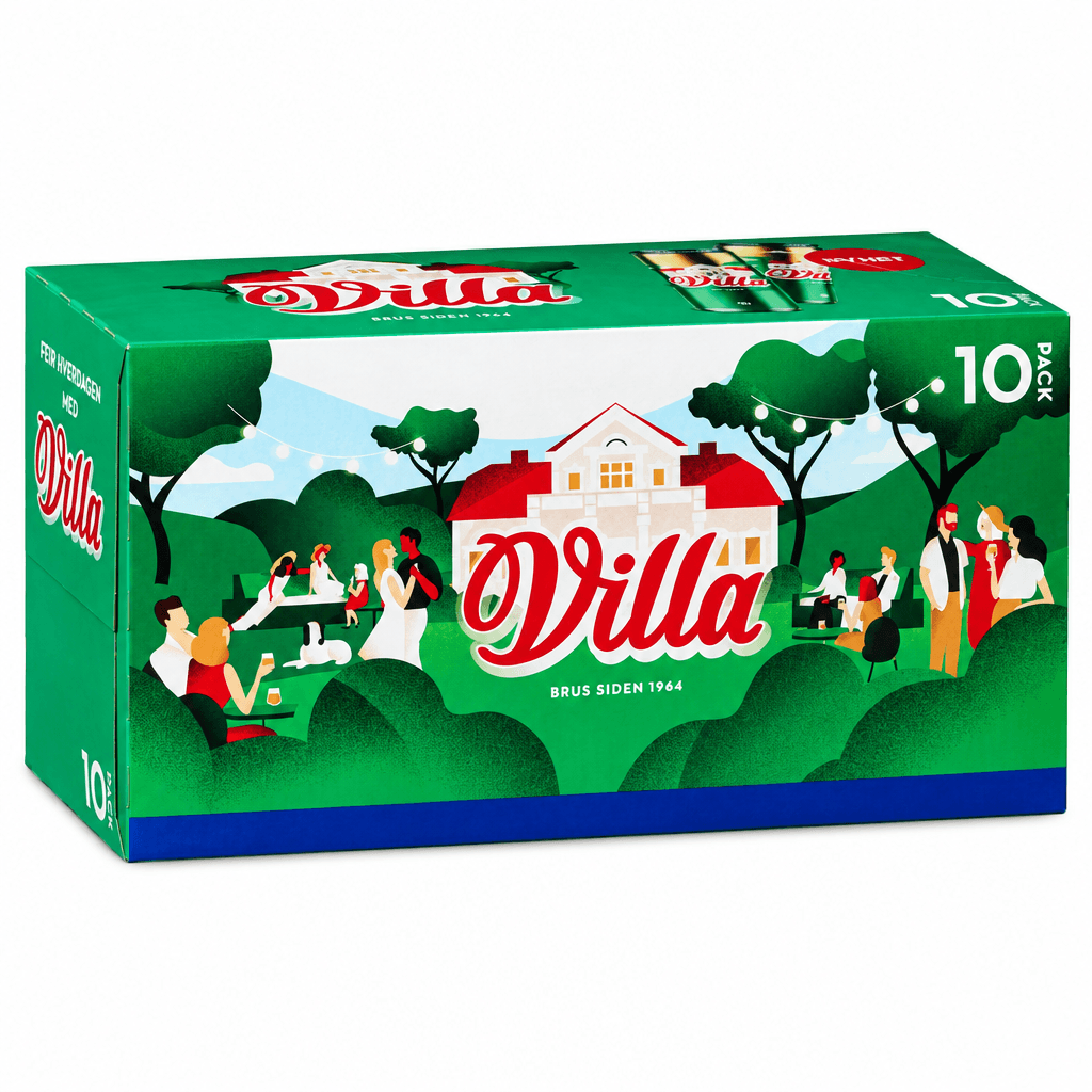 Villa Lett 10x330ml boks 3300 ml