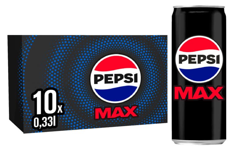 Pepsi Max 10x0,33l boks 3300 ml