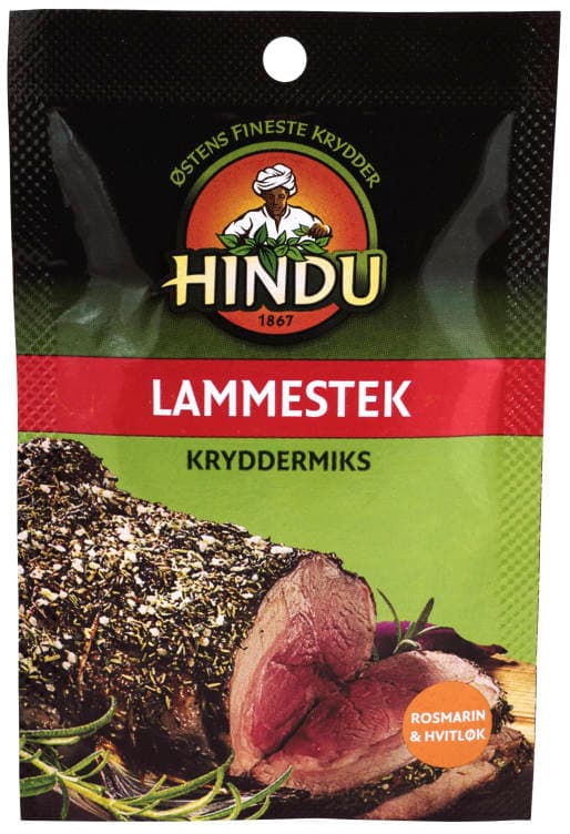Kryddermiks Lammestek 23g Pos Hindu 10 g