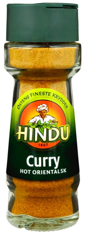 Curry Hot Oriental 34g glass Hindu 49 g