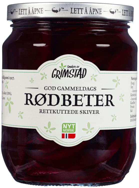 Rødbeter God Gammeldags 550g Grimstad