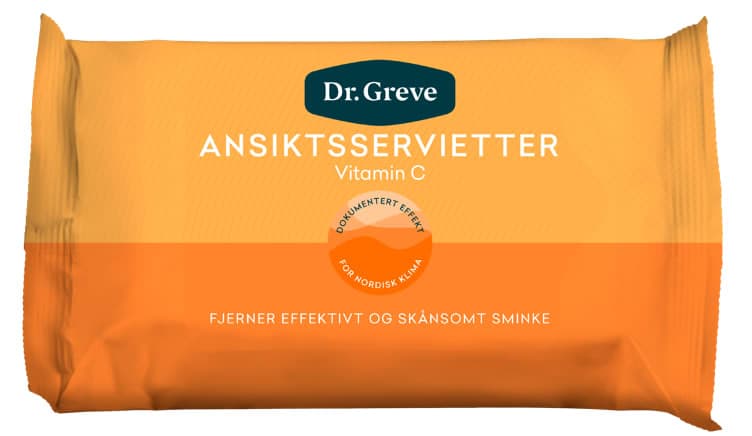 Dr.Greve Ansikt Servietter Vitamin-C 20stk