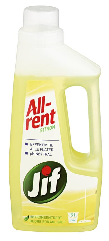 Allrent sitron Flytende, 595 ml