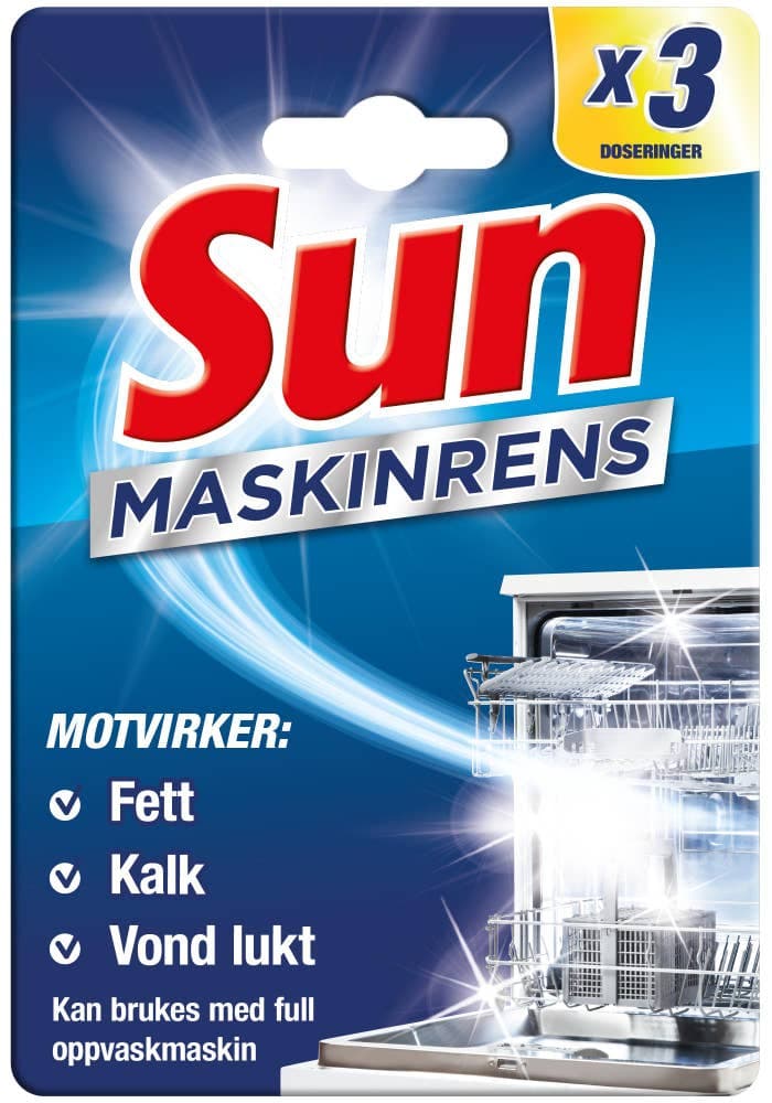 Maskinrens 3-pk, 3 stk