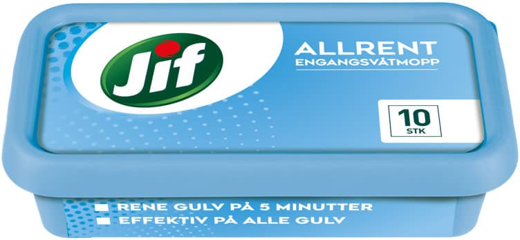 Jif Engangsvåtmopp Allrent 10stk