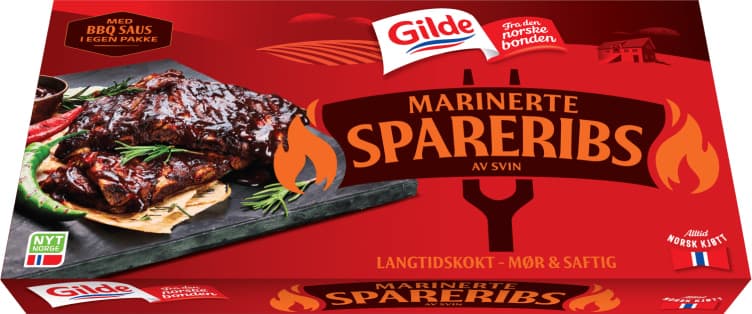 Spareribs Sousvide 840g Gilde 870 g