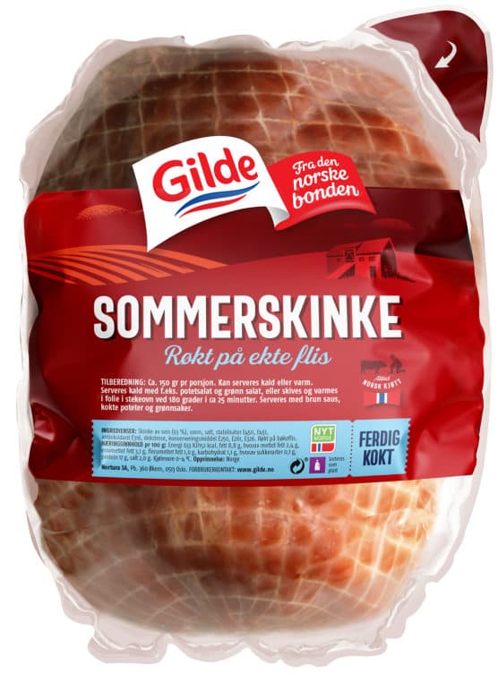 Sommerskinke Røkt På Flis 1,1kg Gilde 1,14 kg