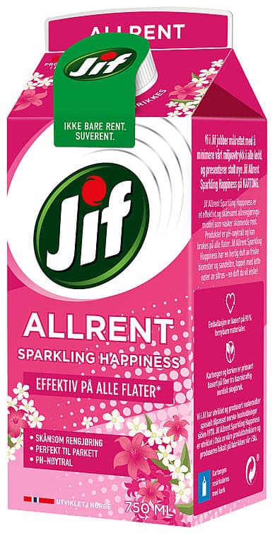 Jif Allrent Sparkling Happiness 750ml