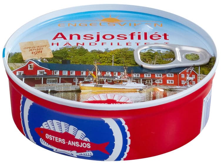 Ansjosfilet 125g Engelsviken 180 g