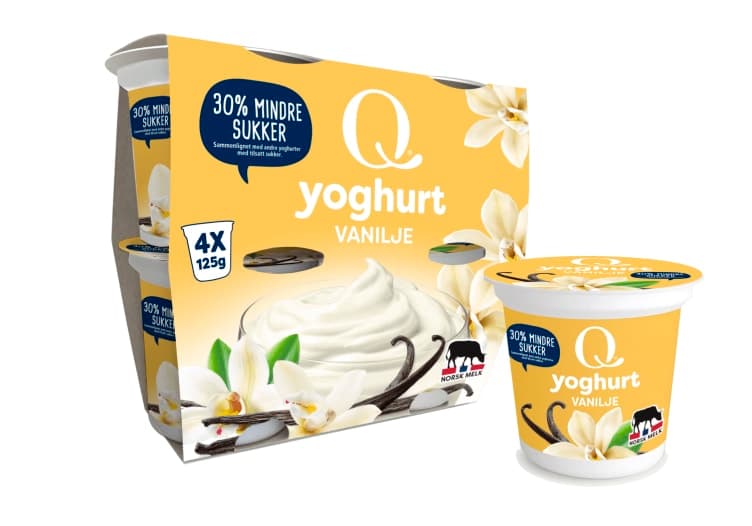 Yoghurt Vanilje 4x125g Q 500 g