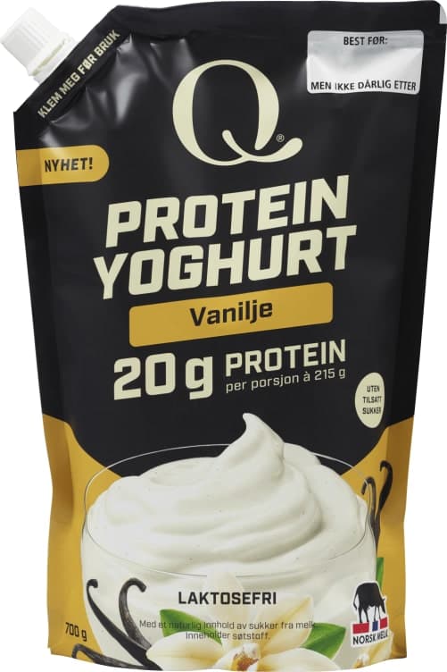 Proteinyoghurt Vanilje 700g Q