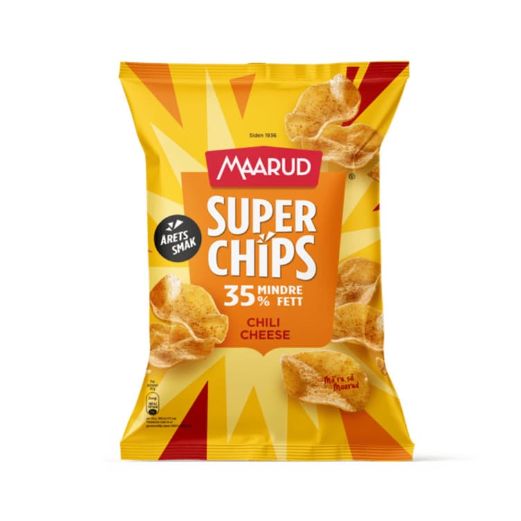 Superchips Chili&Cheese 140g Maarud